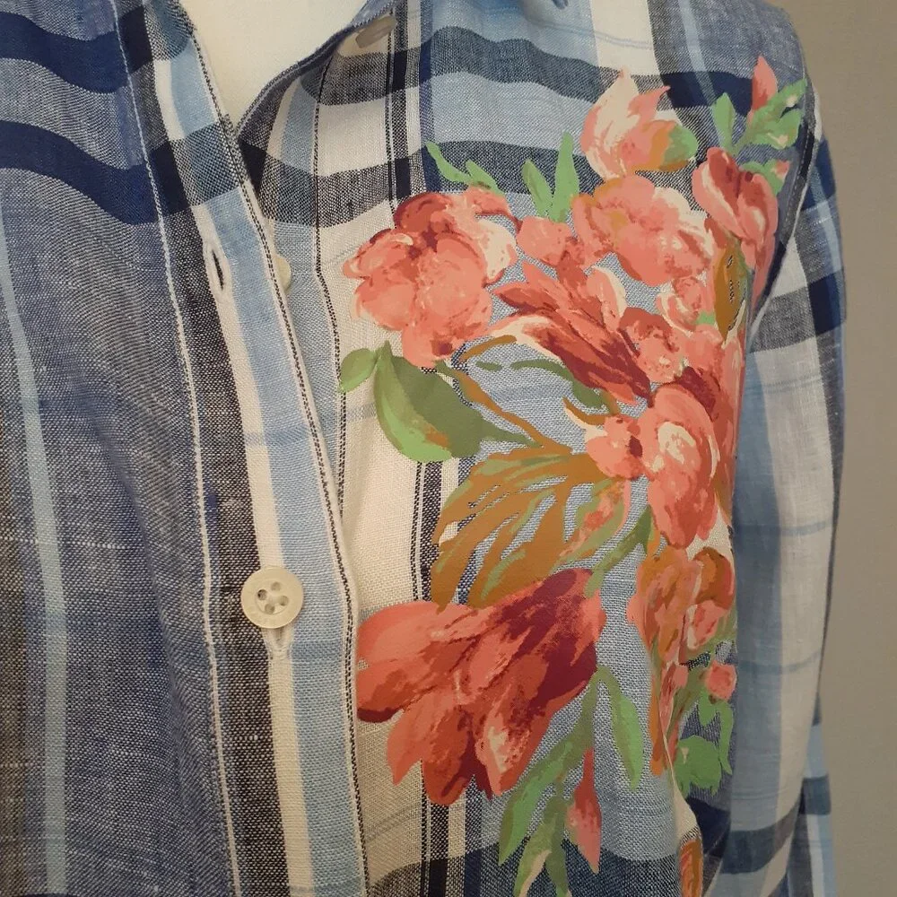 Lauren Ralph Lauren Linen Shirt Dress NWT